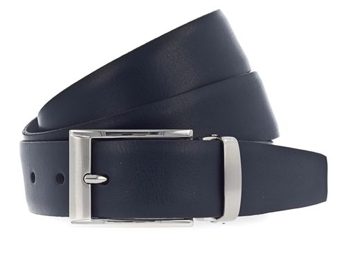 Vanzetti Dresscode: Business 35mm Cambered Belt W85 Nightblue - kürzbar