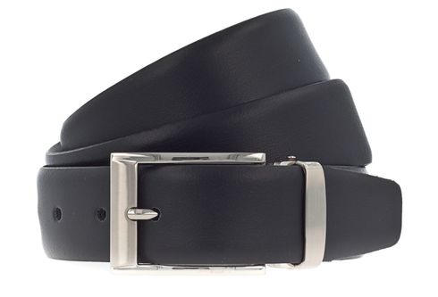 Vanzetti Dresscode: Business 35mm Cambered Belt W115 Black - shortenable