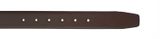 Vanzetti Dresscode: Business 35mm Cambered Belt W105 Dark Brown - shortenable