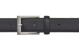 Vanzetti Dresscode: Business 30mm Cambered Leather Belt W90 Black - shortenable