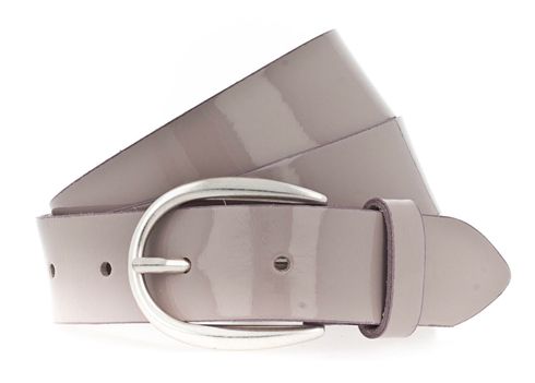 Vanzetti The Power of Patent Leather 30mm LackLeather Belt W80 Light Violet