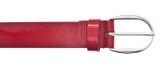 Vanzetti The Power of Patent Leather 30mm LackLeather Belt W100 Ruby Red