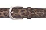 Vanzetti Animal Scouting 35mm Leather Belt W80 Taupe / Brown Vanzetti Animal Scouting 35mm Leather Belt W80 Taupe / Brown