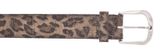 Vanzetti Animal Scouting 35mm Leather Belt W80 Taupe / Brown Vanzetti Animal Scouting 35mm Leather Belt W80 Taupe / Brown