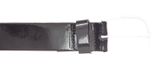 Vanzetti The Power of Patent Leather 30mm LackLeather Belt W100 Black