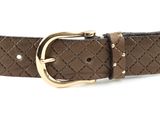 b.belt Liana Gold Belt W100 Taupe Grey b.belt Liana Gold Belt W100 Taupe Grey