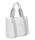 kipling Basic Plus Era Tote M White Metallic kipling Basic Plus Era Tote M White Metallic