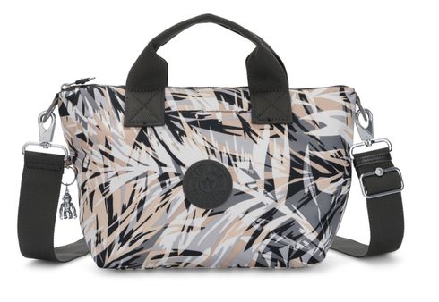 kipling Basic Print Kala Mini Small Tote S Urban Palm Origin