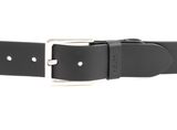 PICARD Belt Leather Belt W110 Black - kürzbar