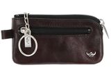 Golden Head Colorado Classic Zipped Key Case Burgundy