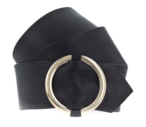 Vanzetti Masters of Minimalism 50mm Full Leather Belt W110 Black