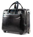 PIQUADRO Blue Square Wheeled Computer Briefcase Nero PIQUADRO Blue Square Wheeled Computer Briefcase Nero
