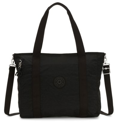 kipling Basic Asseni Tote L Black Noir kipling Basic Asseni Tote L Black Noir