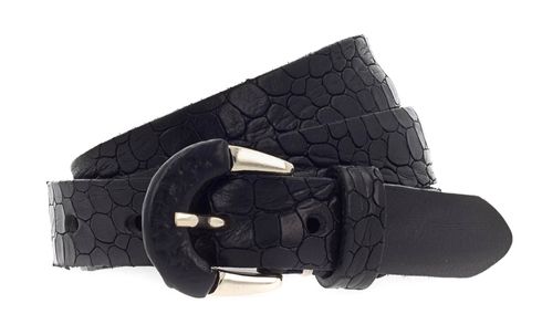 b.belt Charleen Belt W95 Black - shortenable