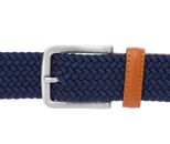 Vanzetti A Day at the Seaside 35mm Stretch-Strapbelt W120 Nightblue