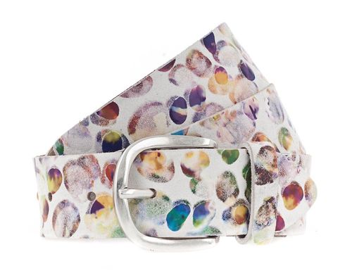 Vanzetti Genuine Beauty 35mm Belt W80 White Multi
