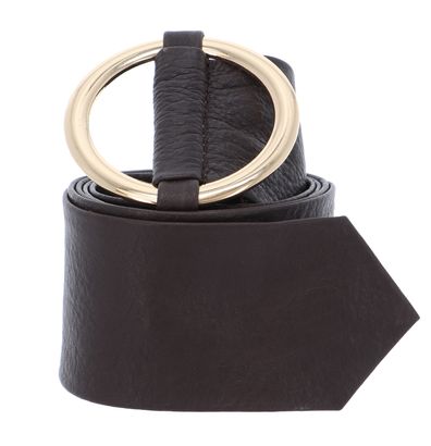 Vanzetti Masters of Minimalism 50mm Full Leather Belt W110 Dark Brown