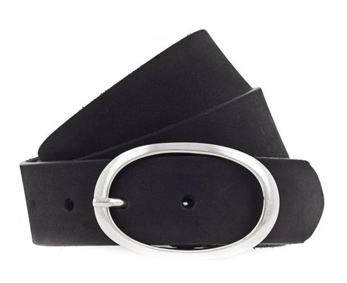 Vanzetti Classics 35mm Full Leather Belt W80 Black