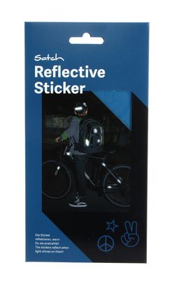 satch Reflective Sticker Blue