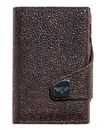 TRU VIRTU Click & Slide Wallet Sting Ray Brown / Brown