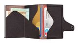 TRU VIRTU Click & Slide Doublewallet Nappa Brown / Silver