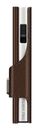 TRU VIRTU Click & Slide Wallet Nappa Brown / Silver