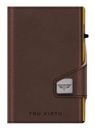 TRU VIRTU Click & Slide Wallet Florence Chocolate / Gold
