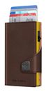 TRU VIRTU Click & Slide Wallet Florence Chocolate / Gold