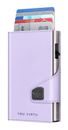 TRU VIRTU Click & Slide Wallet Lilac Matt / Silver