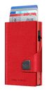 TRU VIRTU Click & Slide Wallet Rhombus Coral / Red
