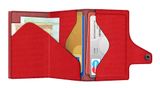TRU VIRTU Click & Slide Wallet Rhombus Coral / Red