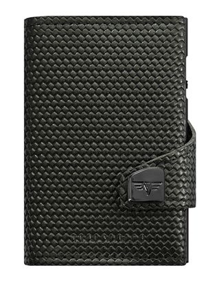 TRU VIRTU Click & Slide Wallet Diagonal Carbon / Black