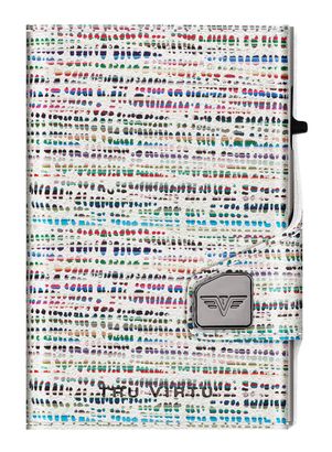 TRU VIRTU Click & Slide Wallet Bamboo Crème / Silver