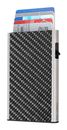TRU VIRTU Click & Slide Card Etui Carbon Fibre Black / Silver TRU VIRTU Click & Slide Card Etui Carbon Fibre Black / Silver