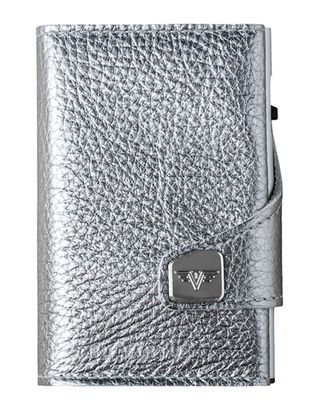 TRU VIRTU Click & Slide Wallet Silver Metallic / Silver