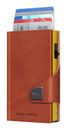 TRU VIRTU Click & Slide Wallet Florence Cognac / Gold