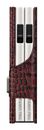 TRU VIRTU Click & Slide Doublewallet Croco Brown / Silver TRU VIRTU Click & Slide Doublewallet Croco Brown / Silver
