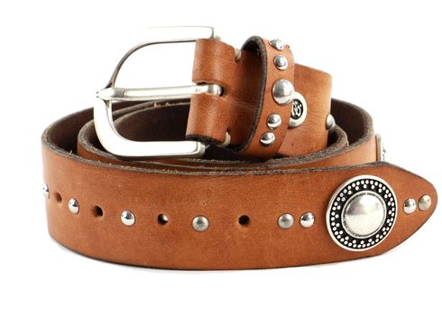 b.belt Sevin Ledergürtel W100 Cognac
