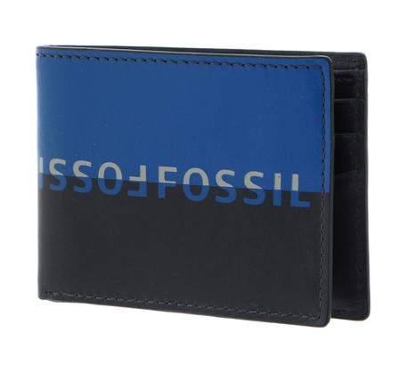 FOSSIL Maury Bifold Wallet Midnight Navy