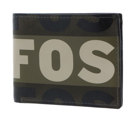 FOSSIL Maury Bifold Wallet Dark Loden