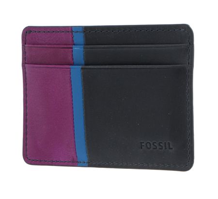 FOSSIL Scott Card Case Midnight Blue