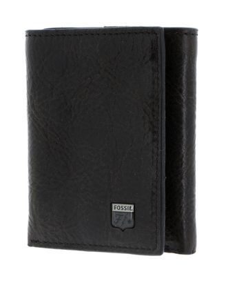 FOSSIL Jesse Trifold Wallet Black