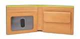 FOSSIL Benedict Coin Pocket Bifold Chartreuse FOSSIL Benedict Coin Pocket Bifold Chartreuse