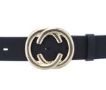 Vanzetti Chain Reaction 30mm Leather Belt W90 Black Vanzetti Chain Reaction 30mm Leather Belt W90 Black