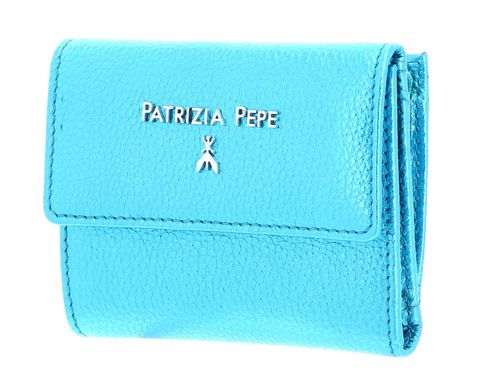 PATRIZIA PEPE City Wallet S Lagoon Metal