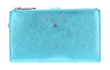 PATRIZIA PEPE City Wallet with Cell Phone Case Lagoon Metal