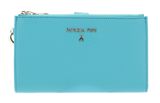 PATRIZIA PEPE City Wallet with Cell Phone Case Lagoon