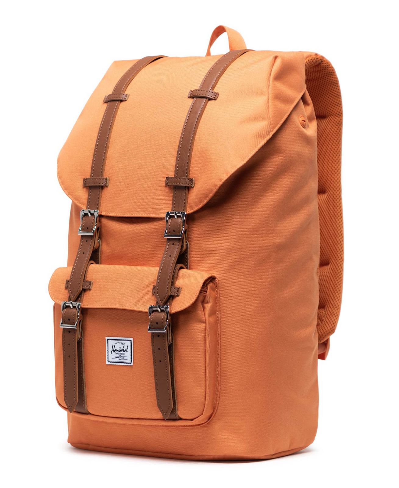 herschel caramel backpack