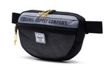 Herschel Nineteen Hip Pack Mid Grey Crosshatch / Light Grey Crosshatch / Black