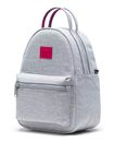 Herschel Nova Mini Backpack Light Grey Crosshatch Sunrise